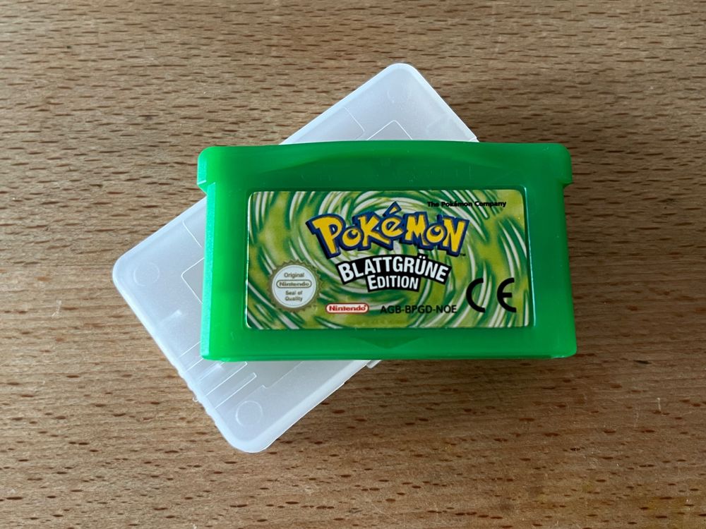 pokemon-blattgr-ne-edition-deutsch-game-boy-advance-gba-gebraucht