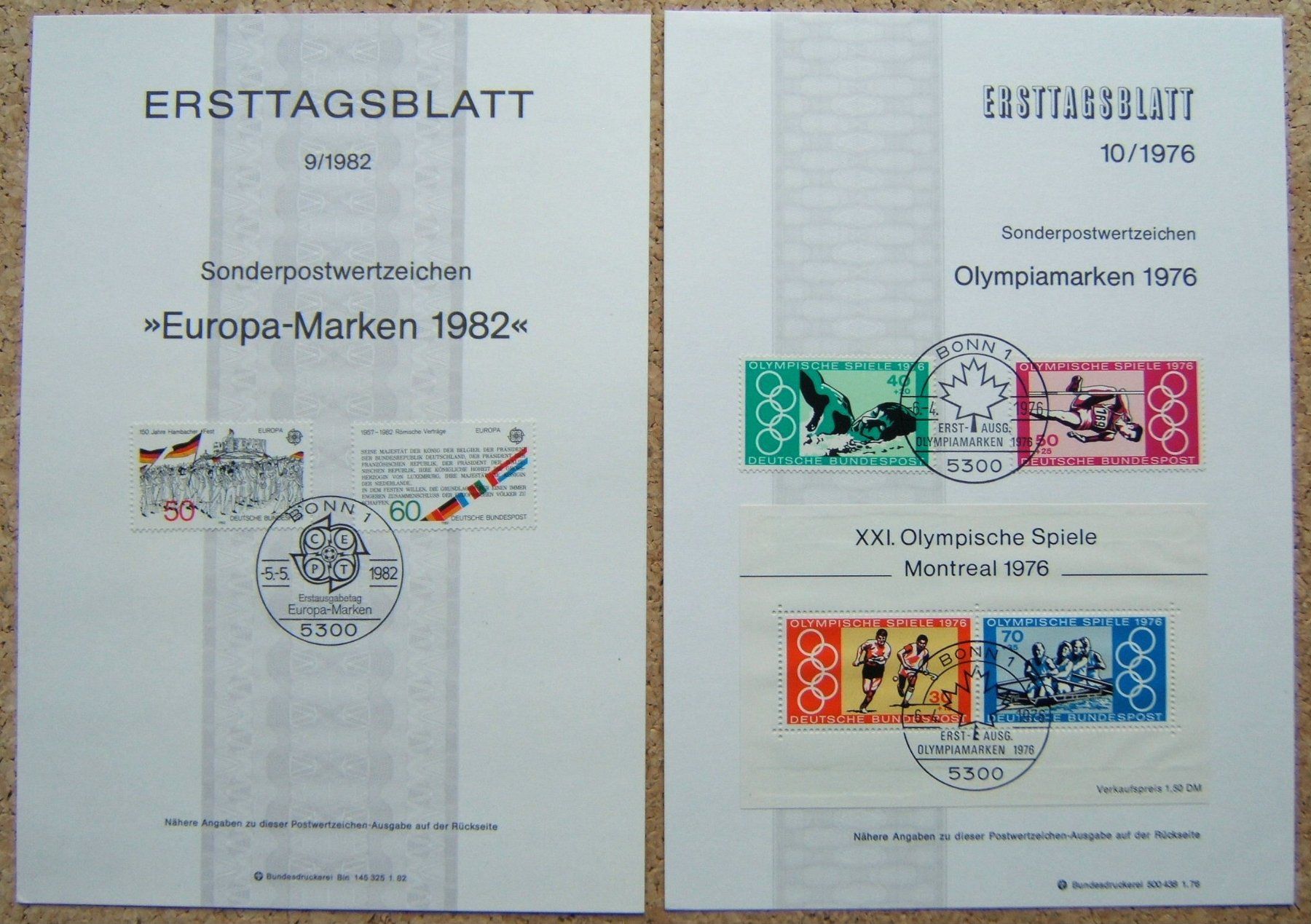 Alle Briefmarken: FDC BERLIN 1985 / ERSTTAGSBLÄTTER SONDERPOSTWERTZEICHEN – Gebraucht aus Brunnen von Nonne04 3