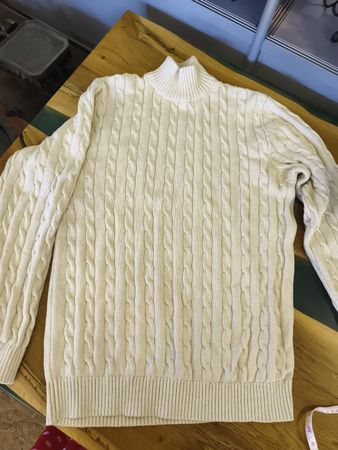 Selected Homme Strickpullover Zopfmuster Rollkragen XL(A15)