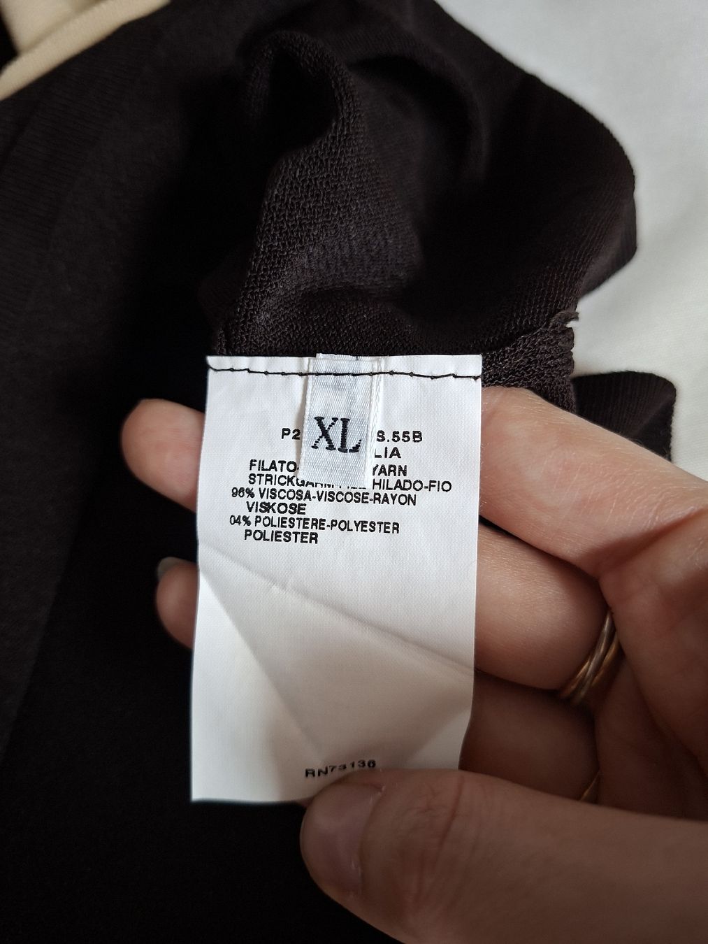 Max Mara Top: Top Max Mara - Taille M/L – Usato da Lausanne venduto da Super-cerise 4