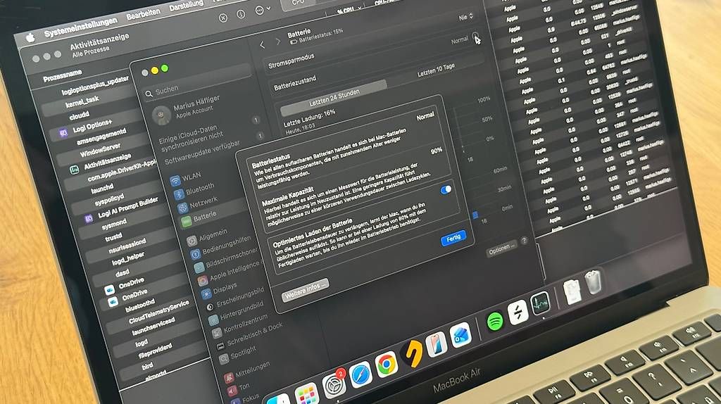Notebooks: MacBook Air M1  1 TB SSD  Space Grau – Gebraucht aus Inwil von marius_ric 3