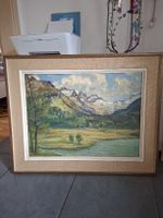 Ölgemäde Max Keller 1951