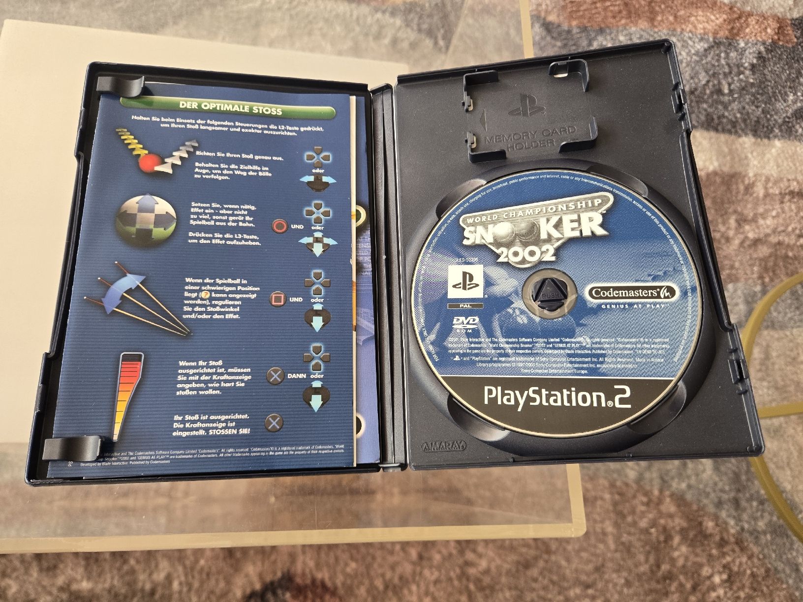 Giochi: World Championship Snooker 2002 PS2 – Usato da Bussigny venduto da Kfdlt 2