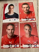 Schweizer Fussball Autogrammkarten - Top Zustand!