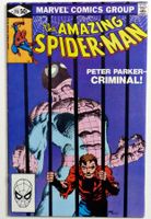 AMAZING SPIDER-MAN #219 FRANK MILLER COVER MARVEL 1981