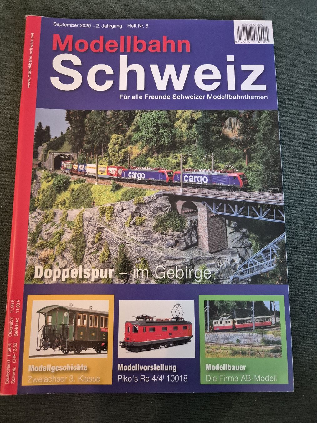 Riviste & Magazine: Modellbahn Schweiz 2020 Nr.8 – Usato da Ehrendingen venduto da Amigo5
