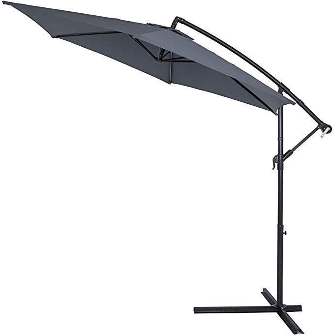Sonnenschirme: Deuba 102501 Sonnenschirm anthrazit – Neu und originalverpackt aus Bottighofen von zaap