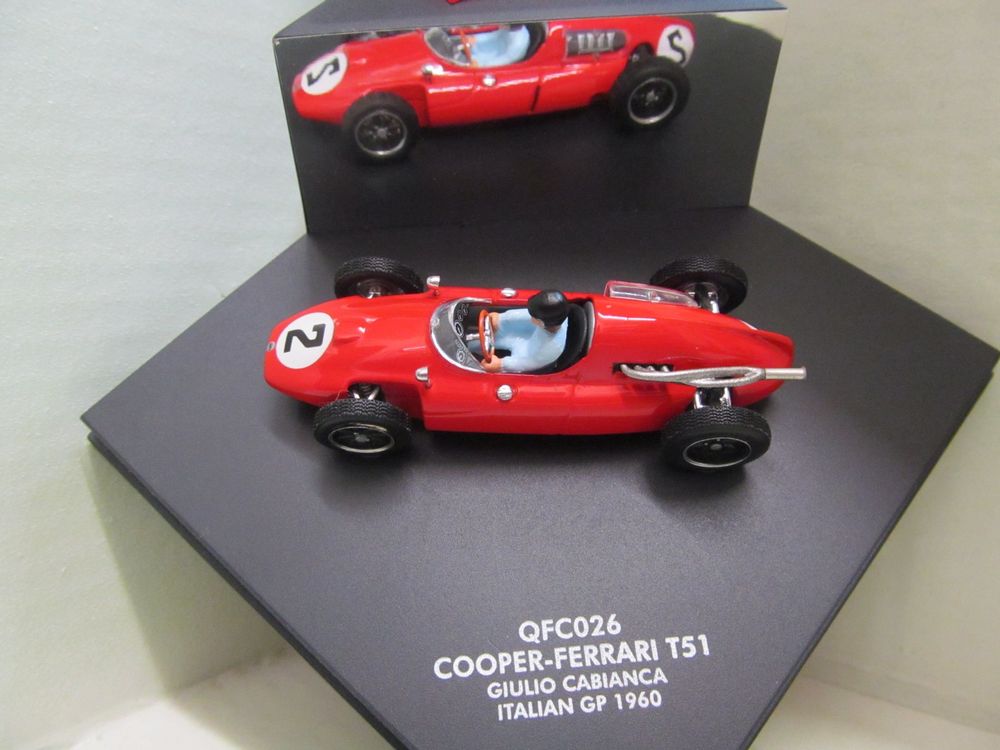 COOPER - FERRARI T51 GIULIO CABIANCA 1960 GP ITALY 1:43 (Neu und ...