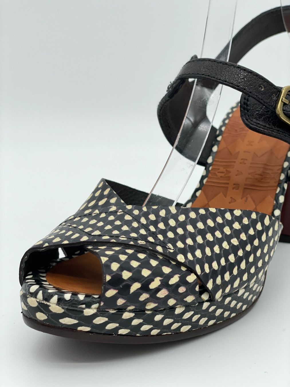 Chie Mihara Scarpe da donna: Chie Mihara Dotted Leather Platform EU 39 – Usato da Zürich venduto da shoe_shop 5
