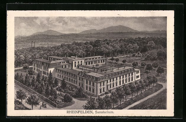 Cartes postales: Rheinfelden, Sanatorium aus der Vogelsch – D'occasion à Berlin par bartko-reher