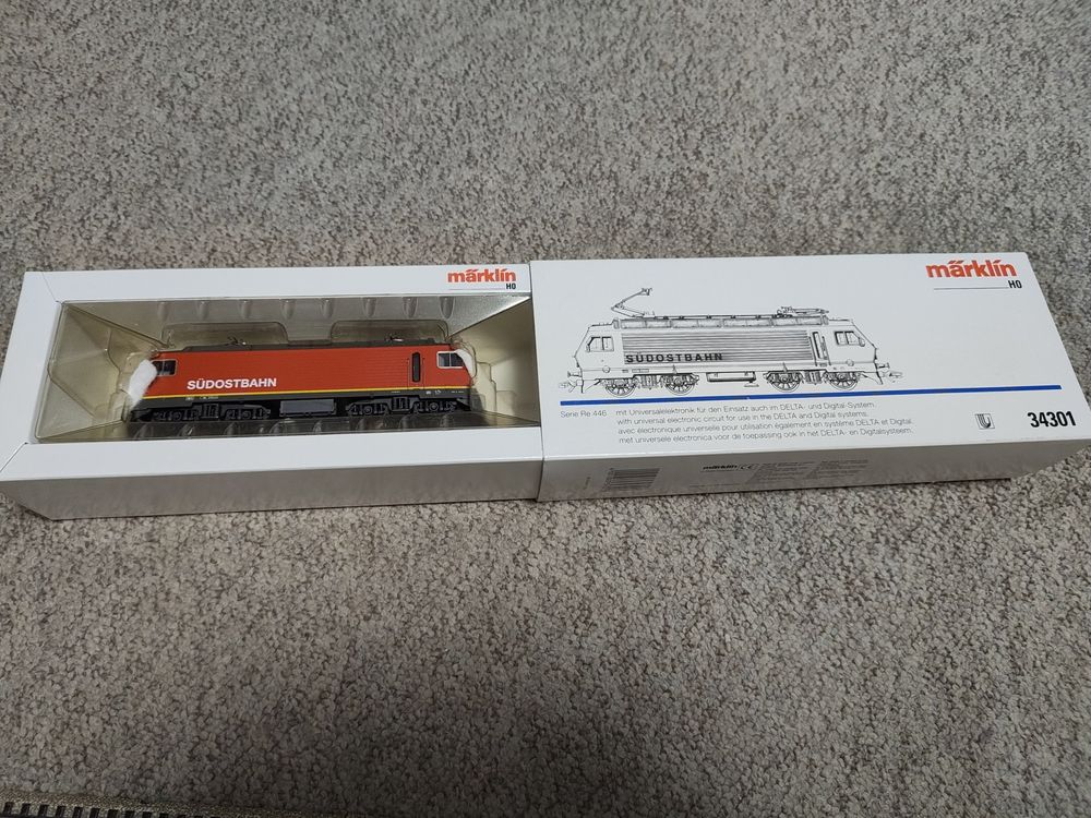 Märklin 34301 Lokomotive in einem top Zustand (Gebraucht) in Bäch SZ ...