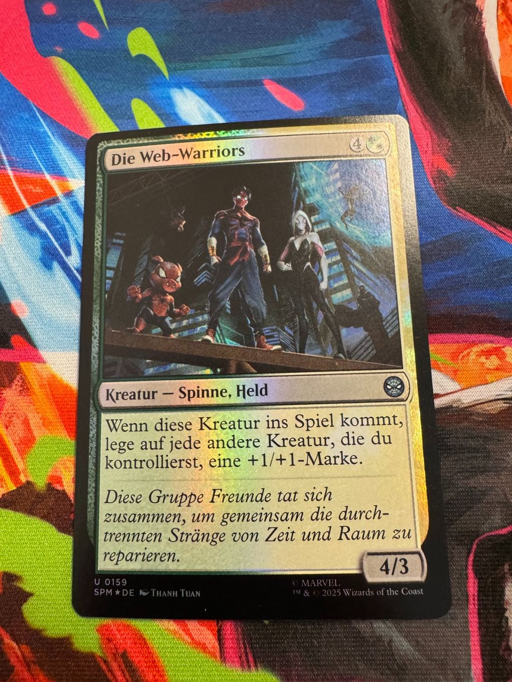 Magic The Gathering Carte collezionabili: Die Web-Warriors - Foil - Marvel's Spider-Man - Magic – Nuovo (secondo la descrizione) da Bülach venduto da Pfrenzel