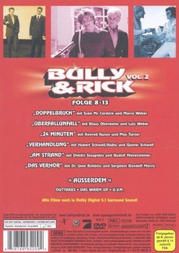 Tutti i DVDs: Bully & Rick: Folge 8-13 DVD – Nuovo (secondo la descrizione) da Steinhausen venduto da Vilivinili 1
