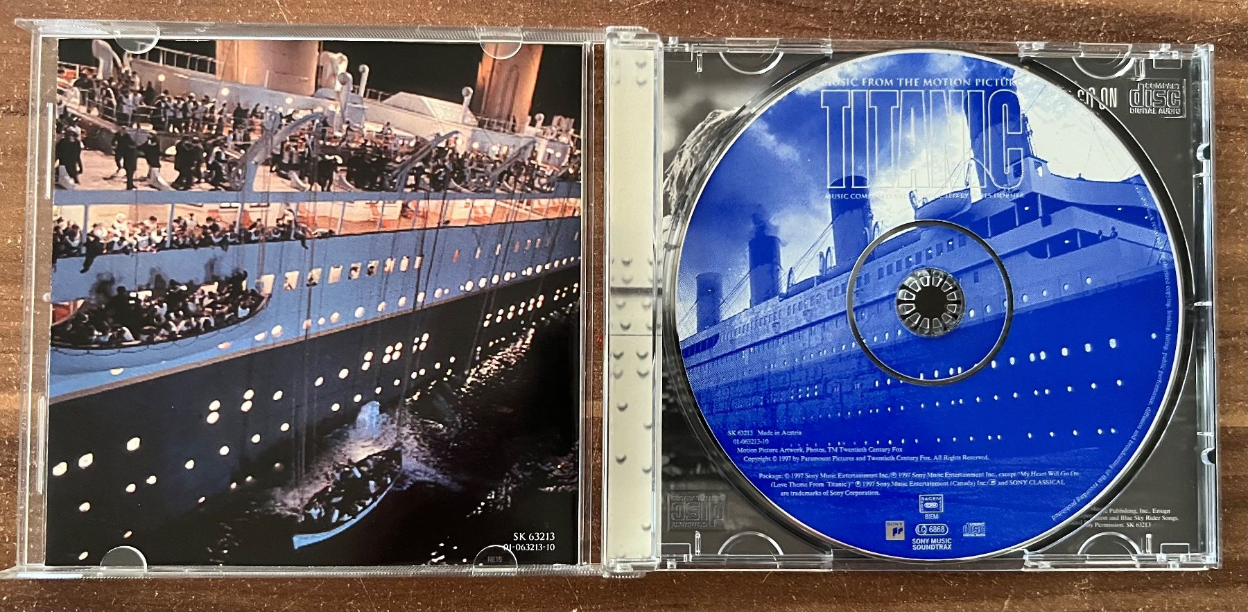 CDs: Titanic -Music from the motion picture – Gebraucht aus Petit-Lancy von Hastala42 1