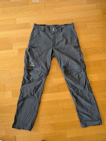 Haglöfs Wanderhose grau Grösse 54 guter Zustand - beine Zipp