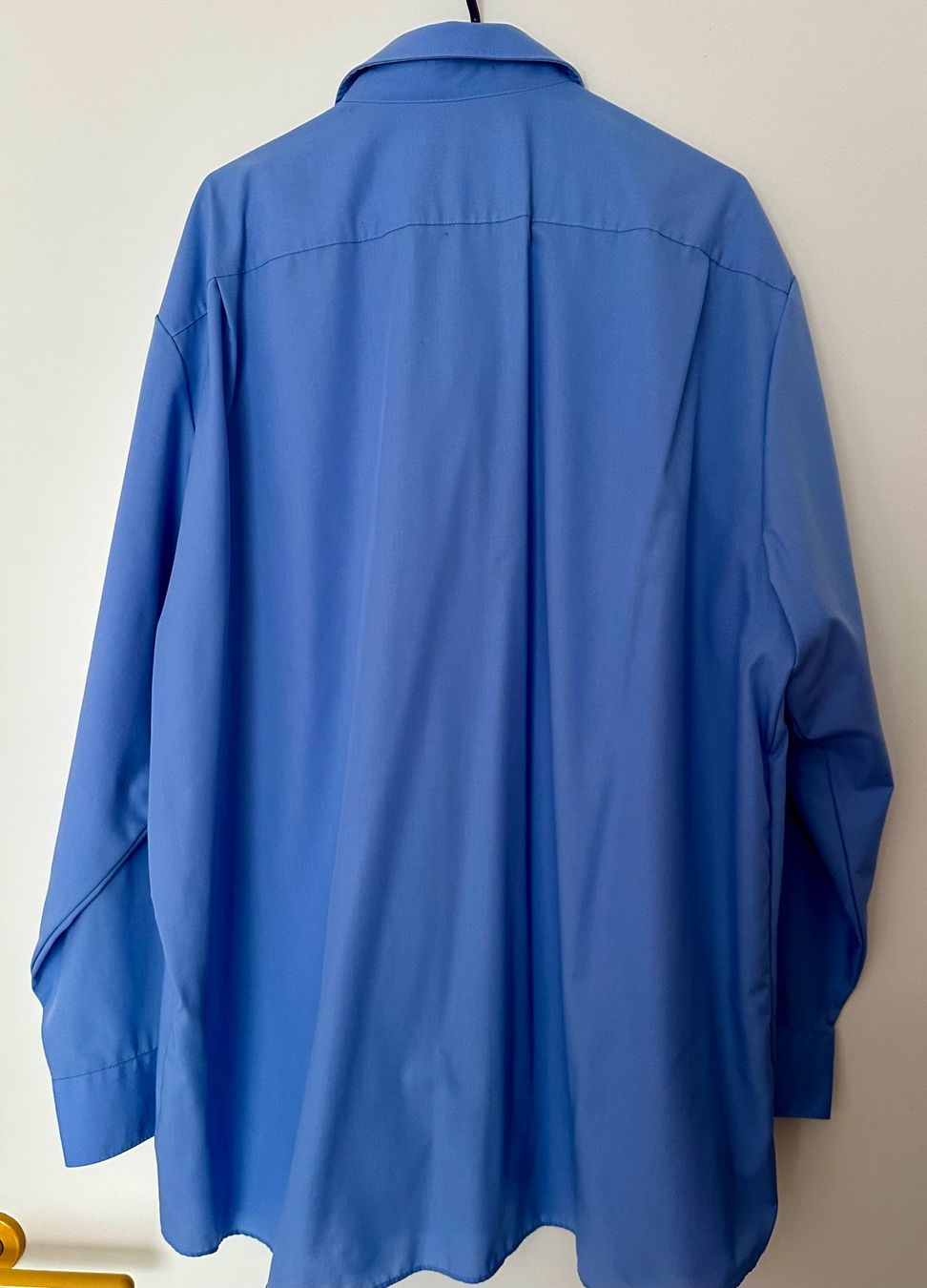 Walbusch Camicie: Hemd blau von Walbusch, Grösse 47/48 – Usato da Wallbach venduto da paxnic 1