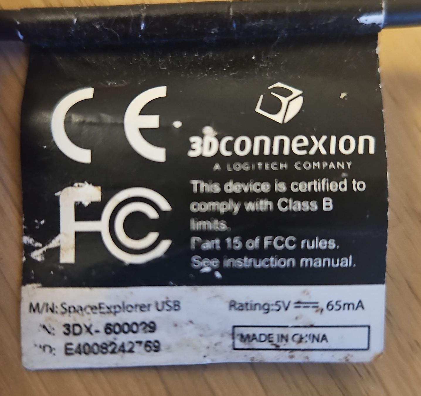 Sistema di controllo: 3D connexion SpaceExplorer USB Steuerung gebraucht – Usato da Zürich venduto da mecafe 4