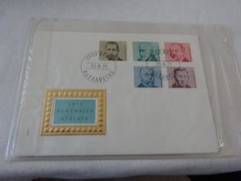 Sonderbrief Portraits Bern 23.9.1971