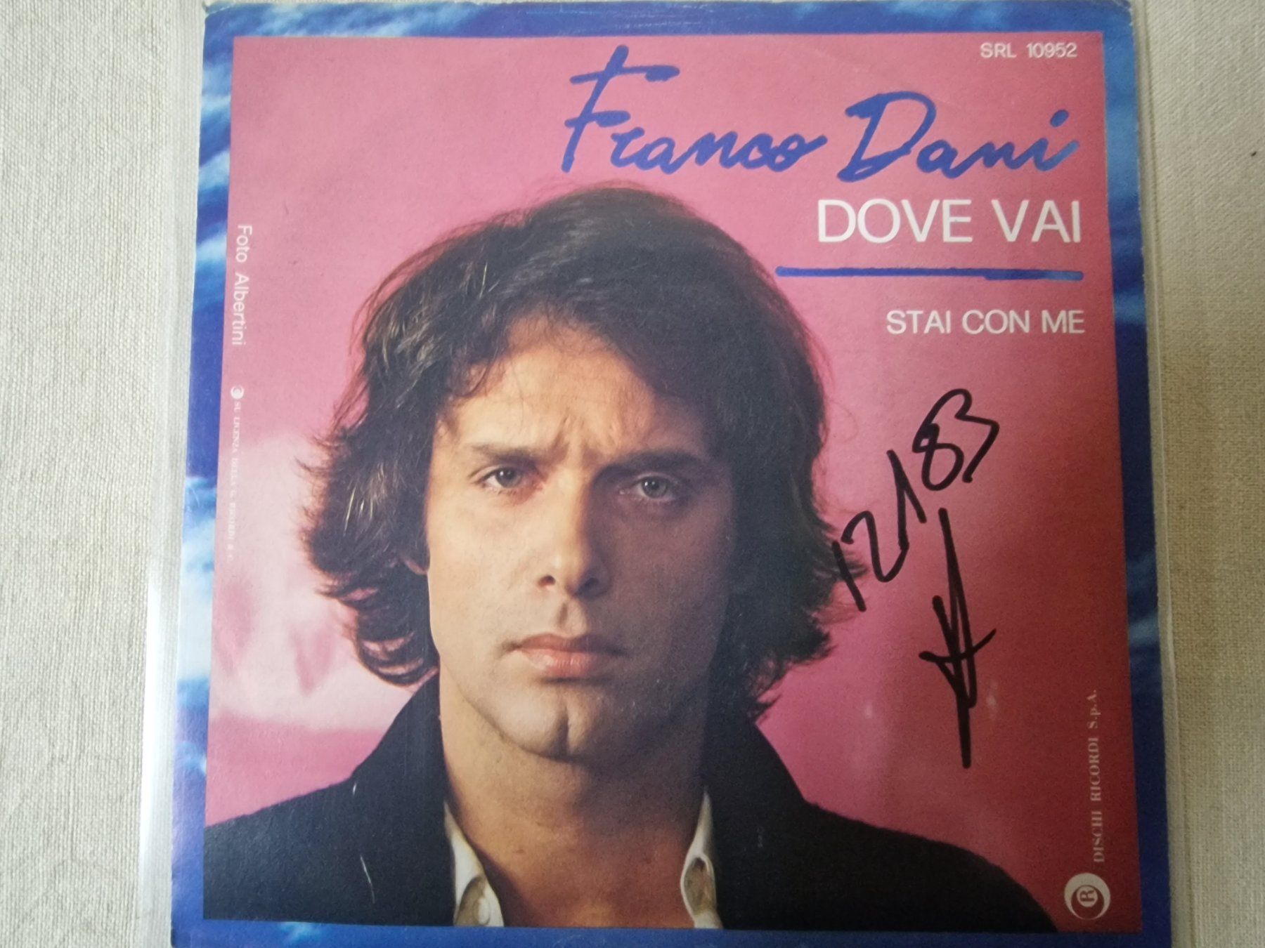 Dischi in vinile: Franco Dani Single – Dove Vai – Usato da Root venduto da atelier22 1