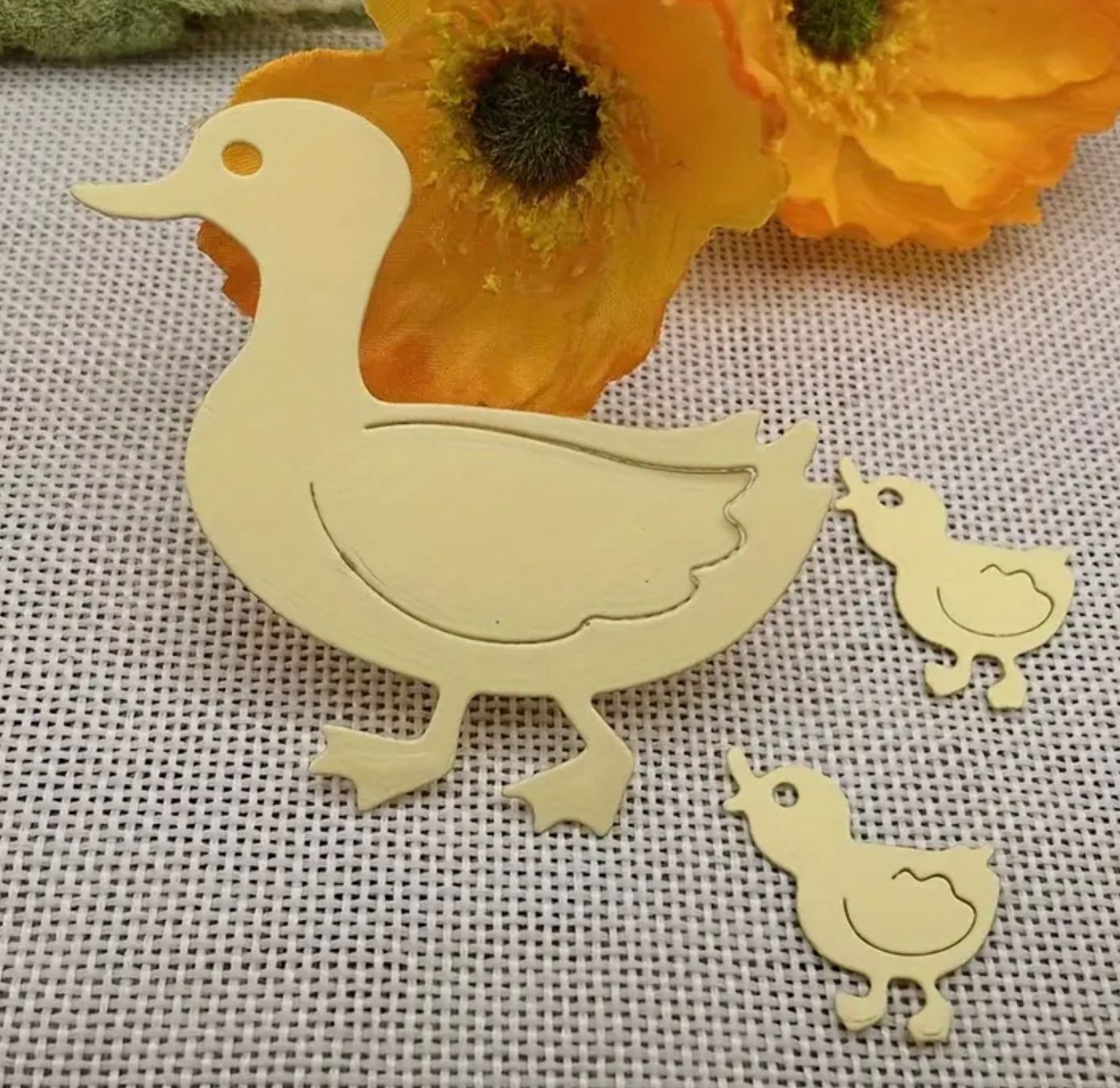 Schablonen: Ente mit Kücken - Stanzschablonen – Neu und originalverpackt aus Frenkendorf von jazzplatten 1