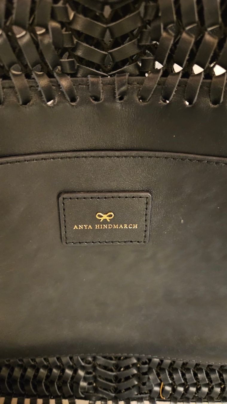 Anya Hindmarch Borse da donna: Anya Hindmarch - Neeson Tote Bag Blue – Usato da Unterägeri venduto da Elmilokim 3