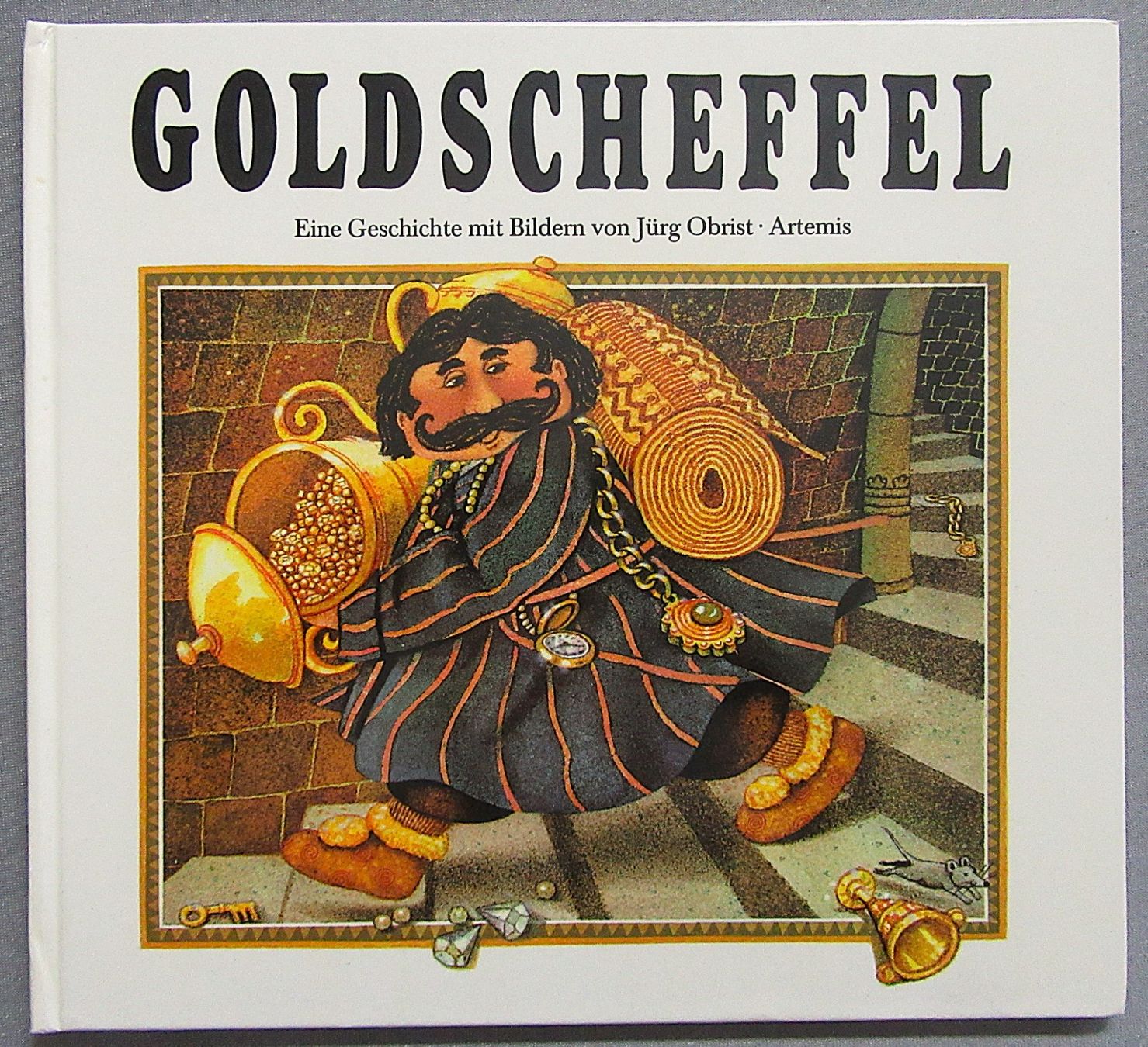 Libri: Goldscheffel - Eine Geschichte mit Bildern von Jürg Obrist – Usato da Auenstein venduto da Padabimbim