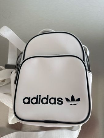Adidas Rucksack Mini Weiss Sommer Bag Neuwertig 🎒
