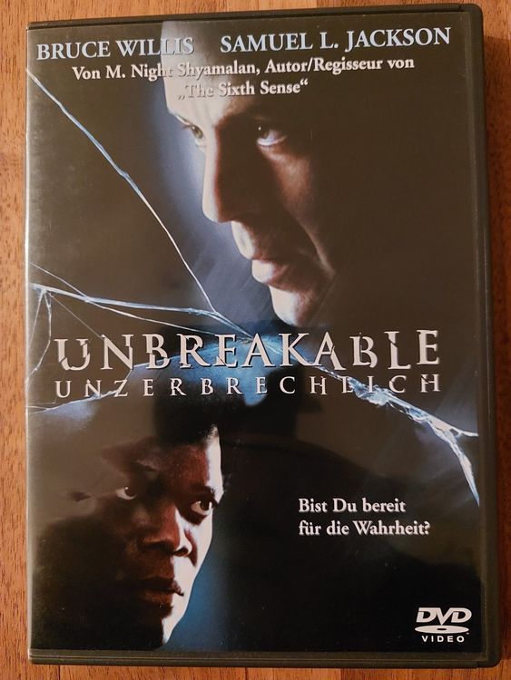 DVD - Unbreakable mit Bruce Willis und Samuel L. Jackson | Kaufen auf ...