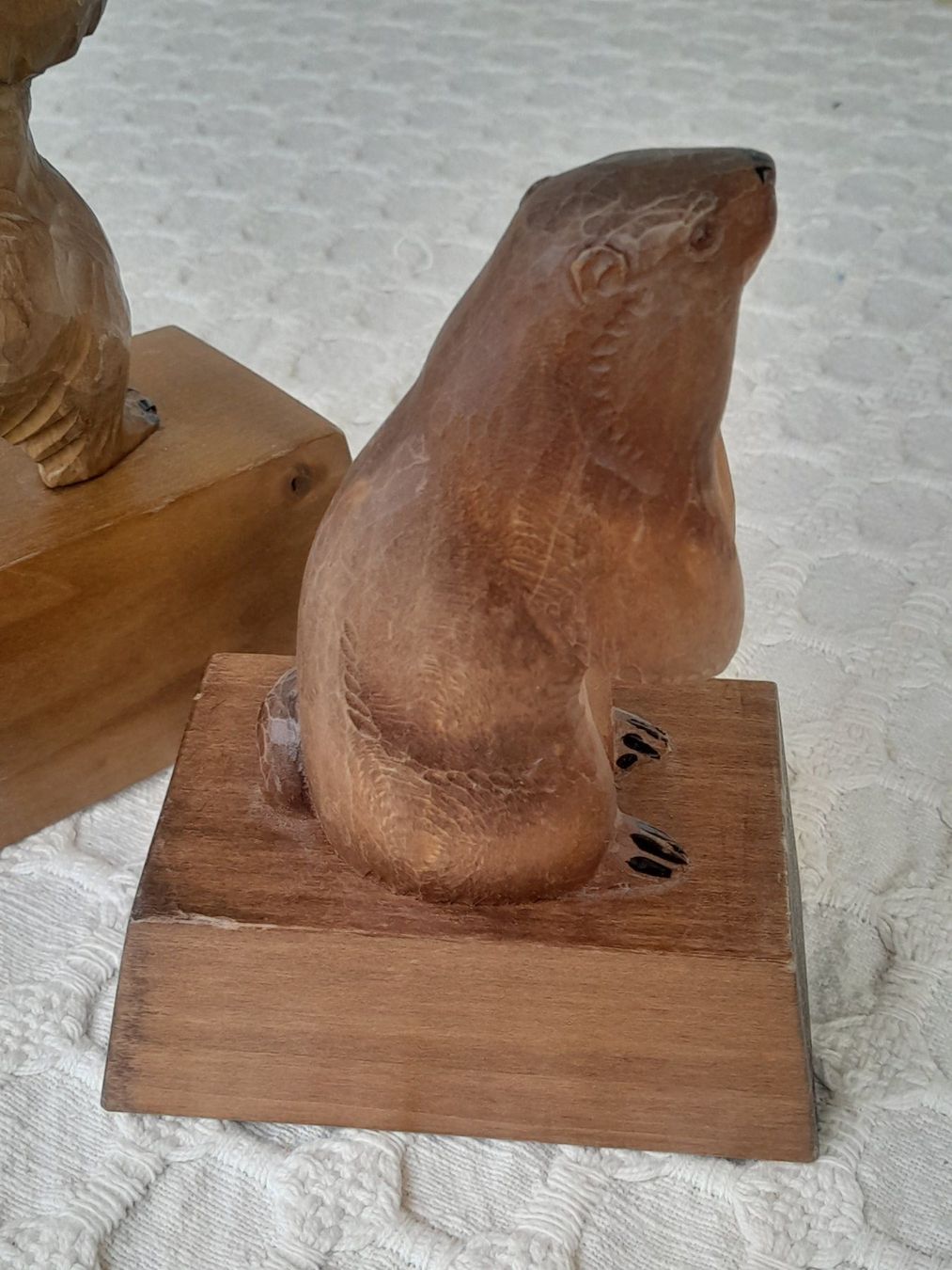Sculptures & Statues: Brienzer Bär/Fahnenschwinger u Murmeltier – D'occasion à Thun par Treff.....e 6