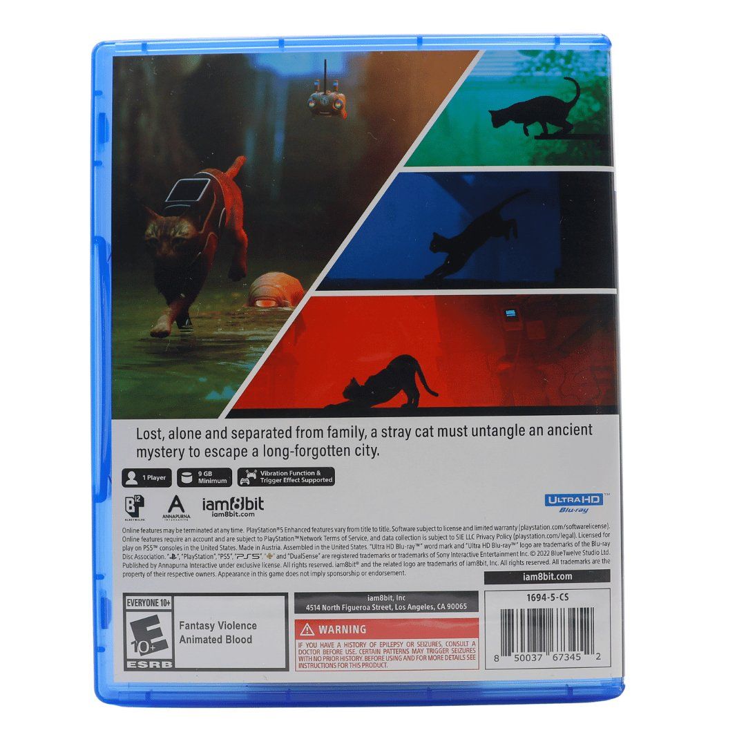 Spiele: Stray NTSC - PS5 – Gebraucht aus Paudex von dindeboy 1