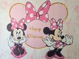 Minnie Maus Hintergrund Leinwand Party Geburtstag Kinder