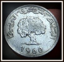 TUNESIEN 1 MILLIEME 1960