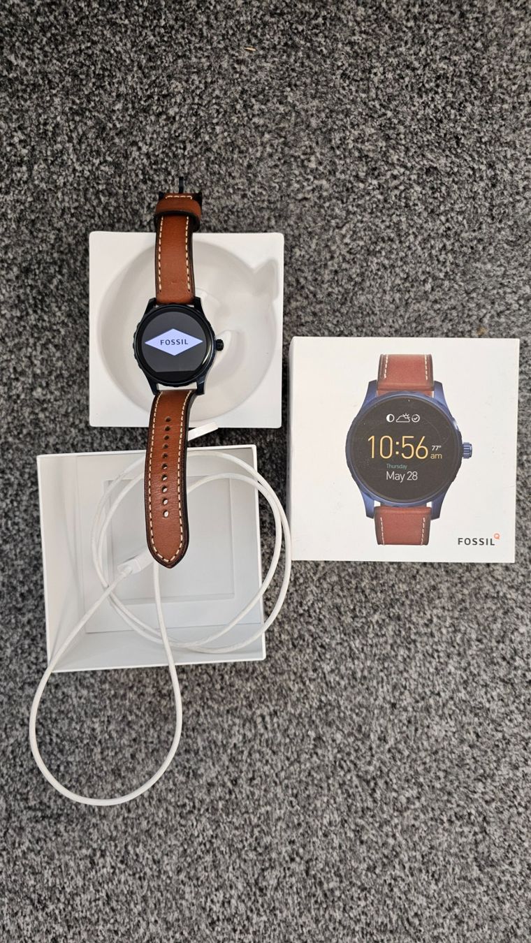 Fossil Smartwatch: Smartwatch Fossil Q Marshall – Usato da Winterthur venduto da qwerty80 3