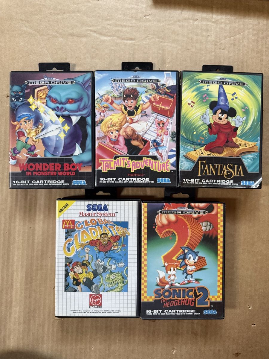 Sega Spiele: 🎮 Lot Sega Mega Drive Wonder Boy Monster World Talmit  – Gebraucht aus Poliez-Pittet von Brolo_w212