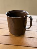 Tupperware Becher/Tasse, braun, 350ml, Vintage, Top Zustand