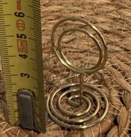 20× Kartenhalter Gold/Messing Hochzeit Tischdeko
