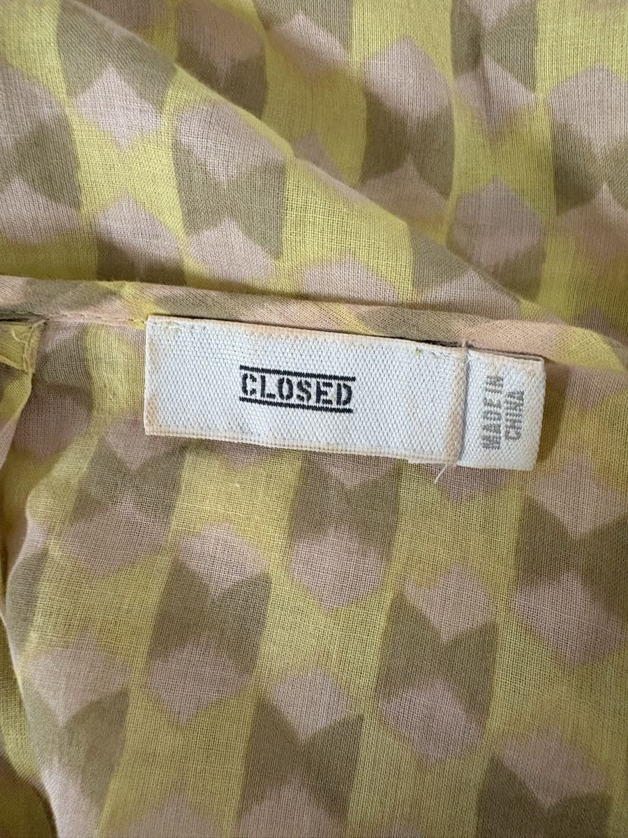 Closed Blusen: CLOSED Bluse Gr. S Leni beige gelb Boho Baumwolle – Neu (gemäss Beschreibung) aus Regensdorf von secondchancefashion 4