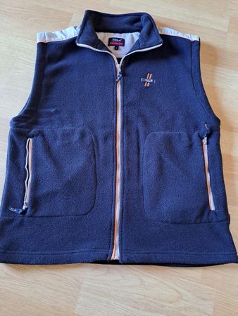Marineblaue Fleeceweste, Top Zustand