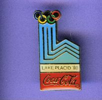Cola  Winter-Olympiade  LAKE PLACID 1980