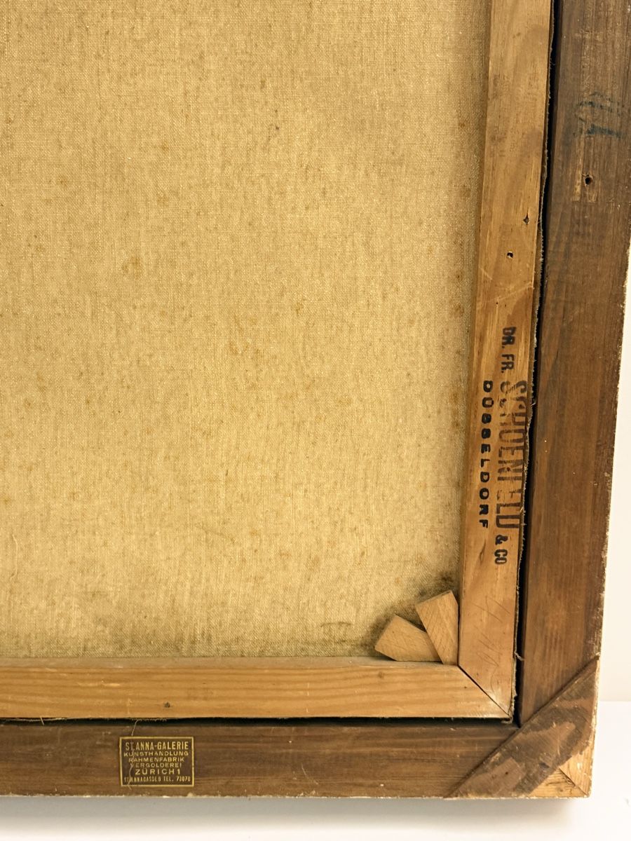 Gemälde: W. Fritz 1941 - Ölgemälde – Gebraucht aus Solothurn von NUVICO 6