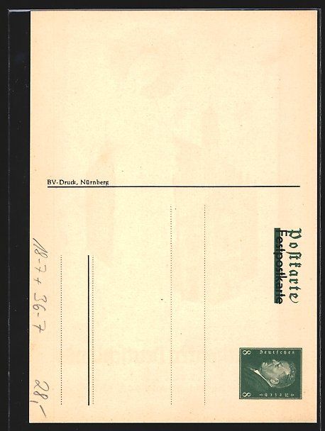 Cancelleria postale: Nürnberg, 70. Generalversammlung der Ka – Usato da Berlin venduto da bartko-reher 1