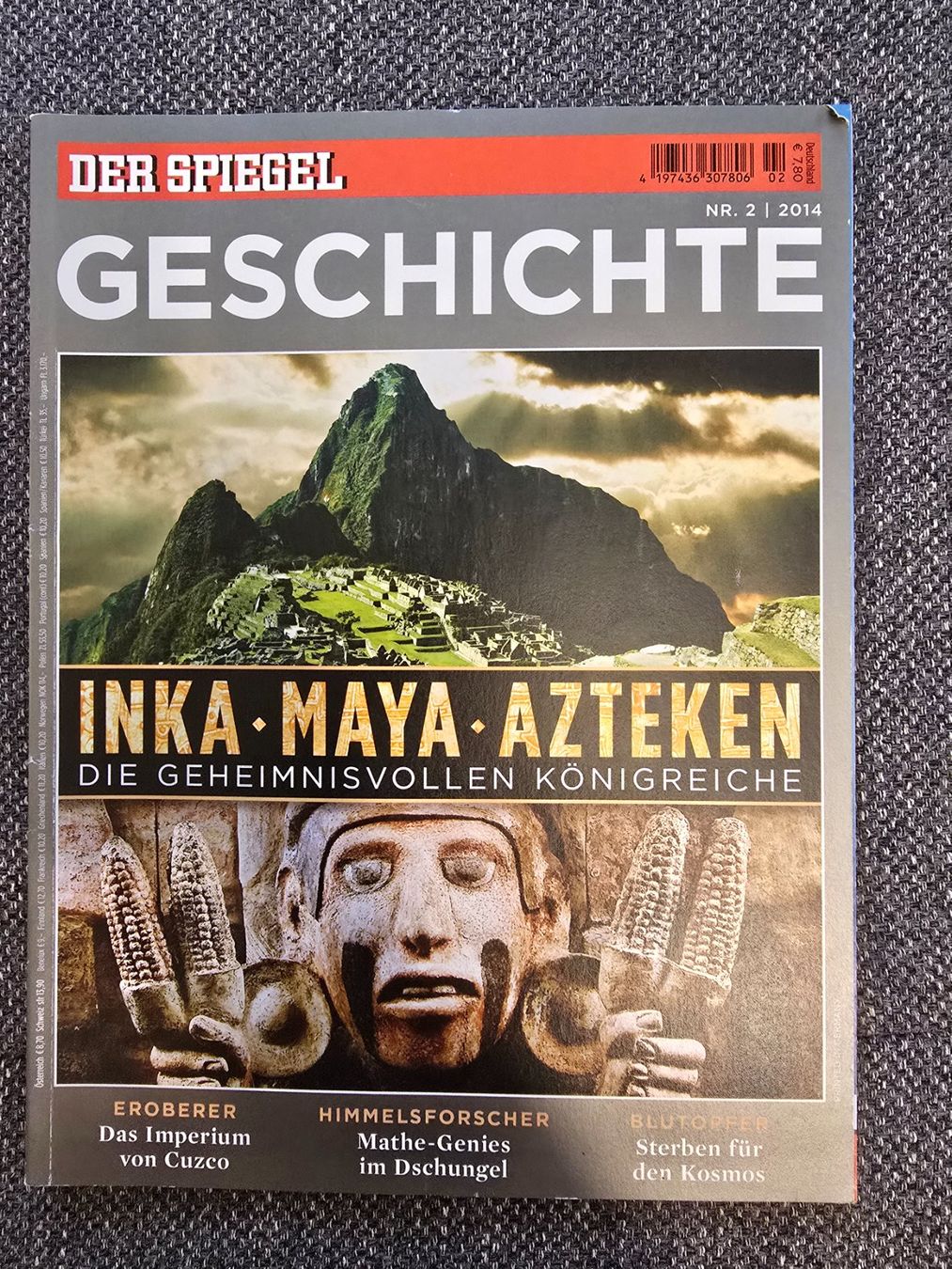 Riviste & Magazine: Der Spiegel Geschichte 2/2014: Inka, Maya, Azteken – Usato da Büttikon AG venduto da Amineah