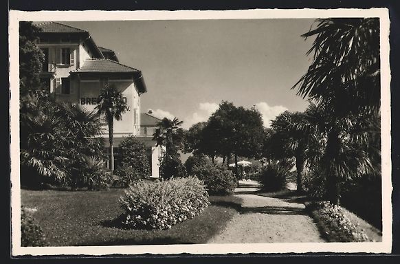 Cartoline postali: AK Brissago, Hotel Brenscino – Usato da Berlin venduto da bartko-reher
