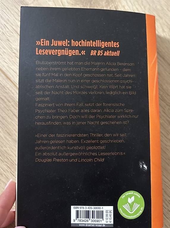 Libri: Die stumme Patientin, Buch – Usato da Näfels venduto da hano.degi 1