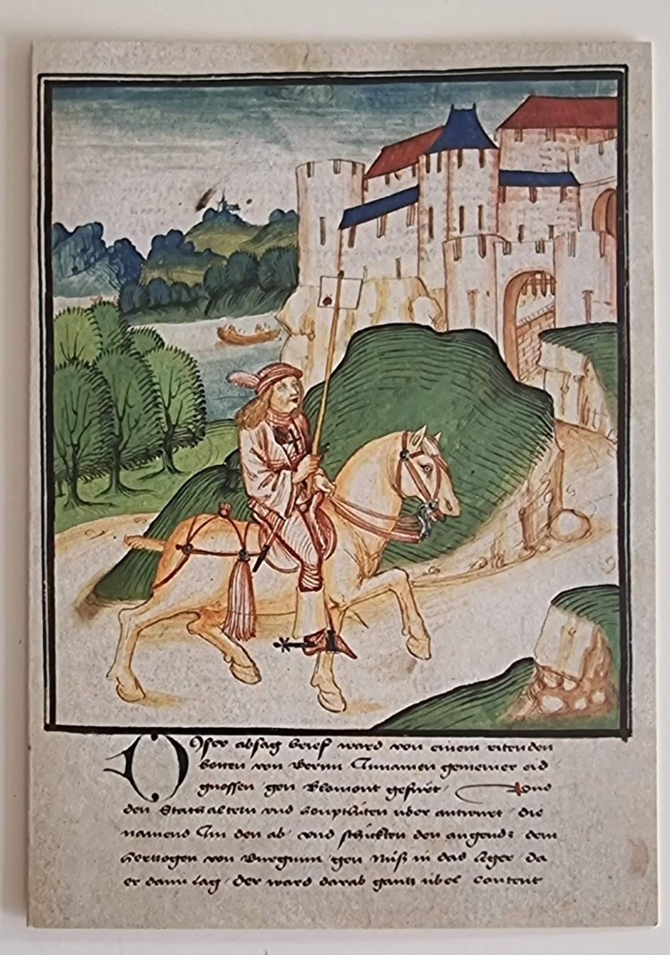 Tutti i francobolli: Carte postale Diebold Schilling, messager à cheval! – Usato da La Tour-de-Peilz venduto da Resize 1