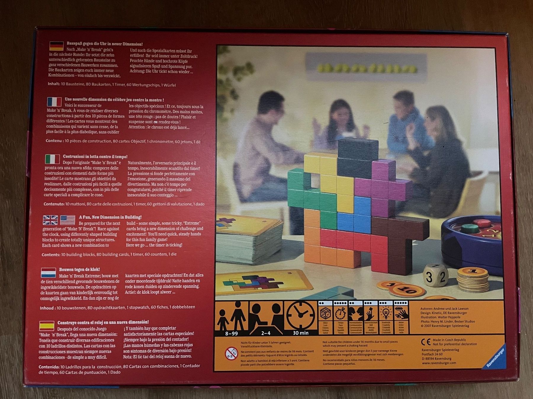 Ravensburger Giochi: Spiel: Make 'n' Break, Extrem, von Ravensberger, Vollständig – Usato da Cham venduto da 2eye 1