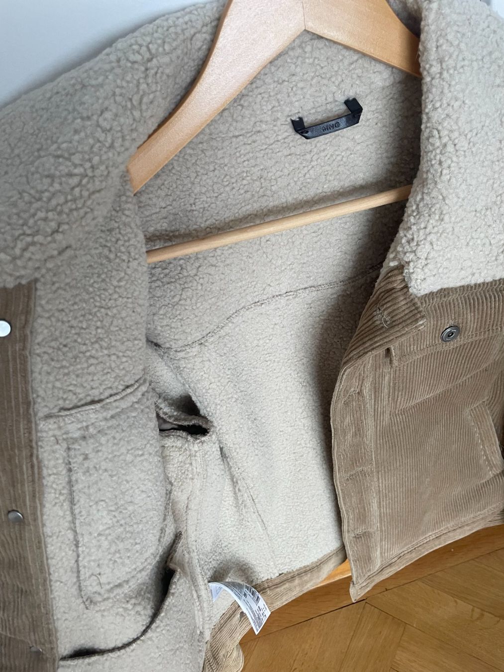 Mango Giacche: Mango Jeansjacke gefüttert beige – Nuovo (secondo la descrizione) da Bern venduto da sim_g75j 1
