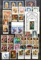 Briefmarken ** mit dem Thema Religion und Weihnachten ( 3 )