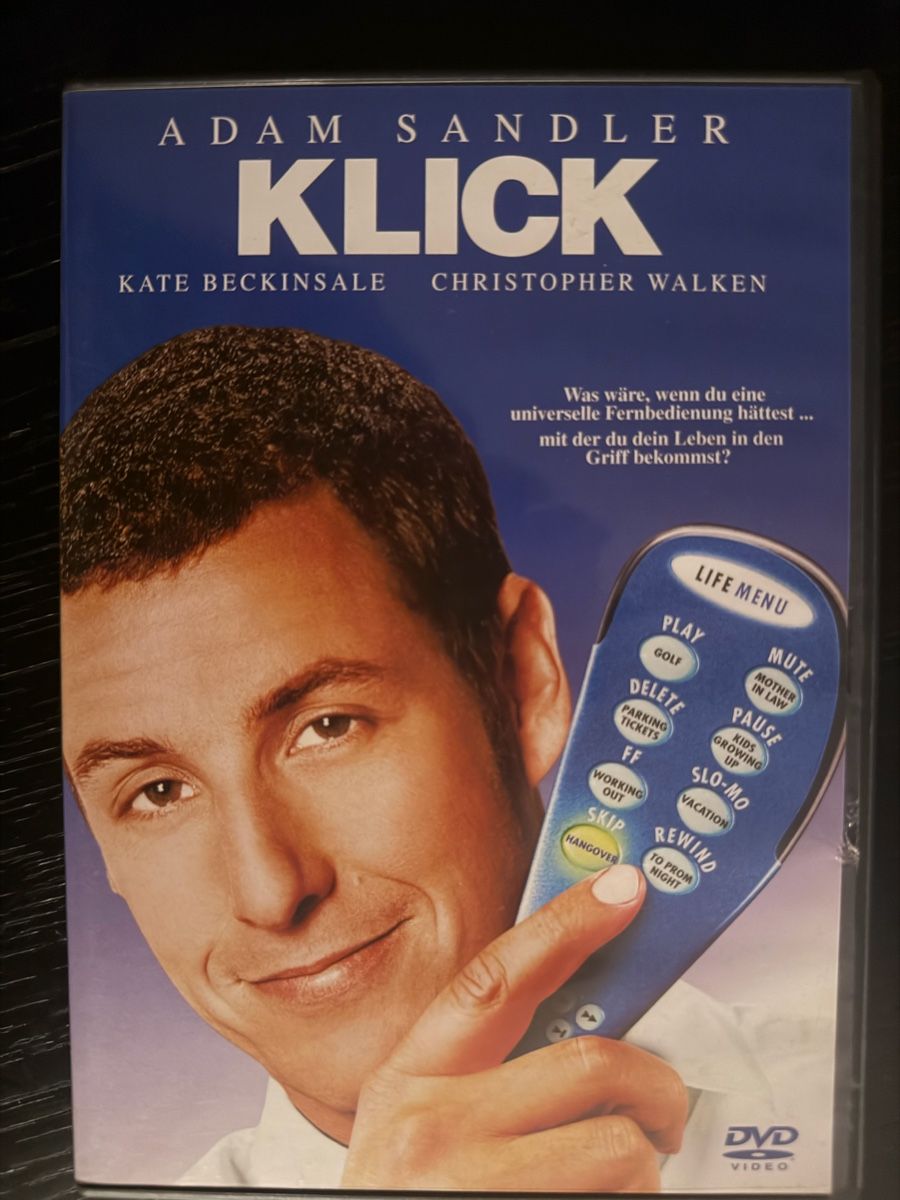 Tutti i DVDs: Klick Adam Sandler neuwertig – Usato da Lausen venduto da EisAmStiel94
