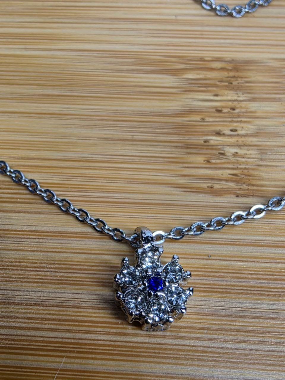 Catenine: Collier argent avec zircons – Nuovo e nell'imballaggio originale da Reconvilier venduto da MARCLAT 3
